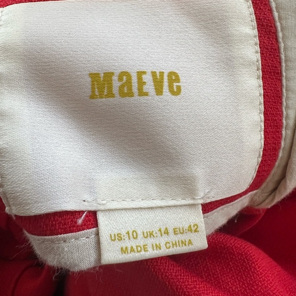 Maeve by Anthropologie Red Alexia Bow Back Shift
Dress - Picture 3 of 10